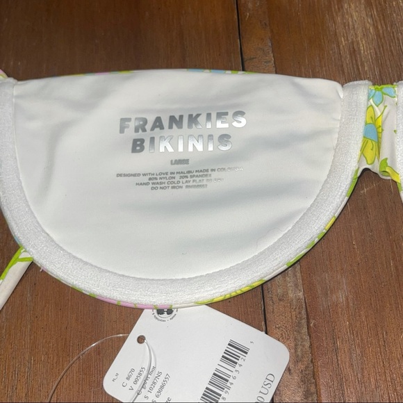 FRANKIES BIKINIS MAGGIE TOP SECRET GARDEN Large - Picture 8 of 8